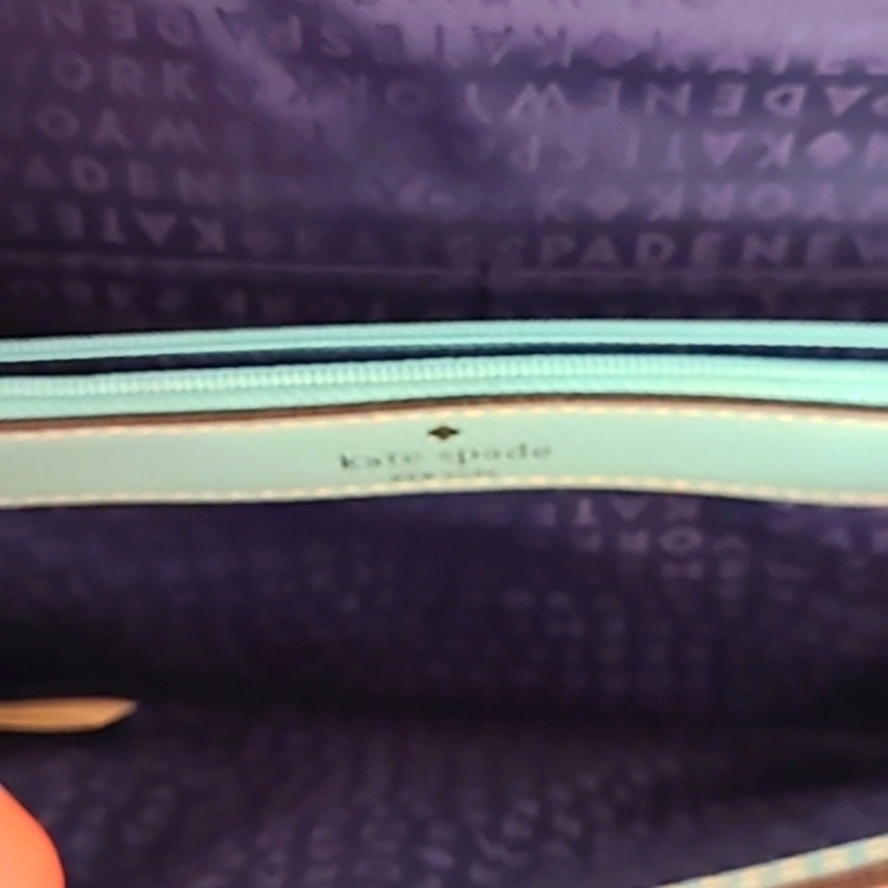 KATE SPADE light blue crossbody - Picture 5 of 6